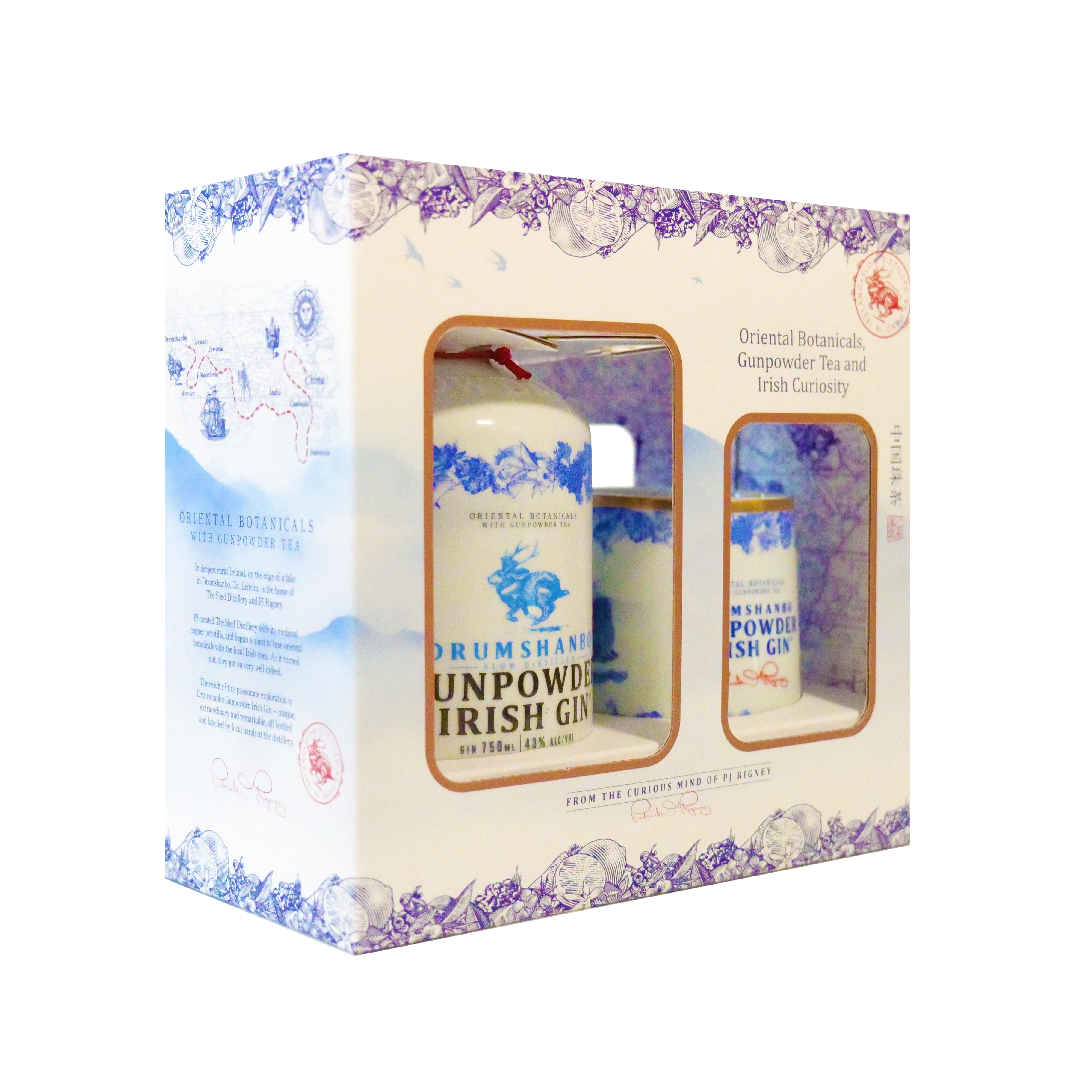 Drumshanbo Original Ceramic Gunpowder Irish & Ceramic Cup Gift