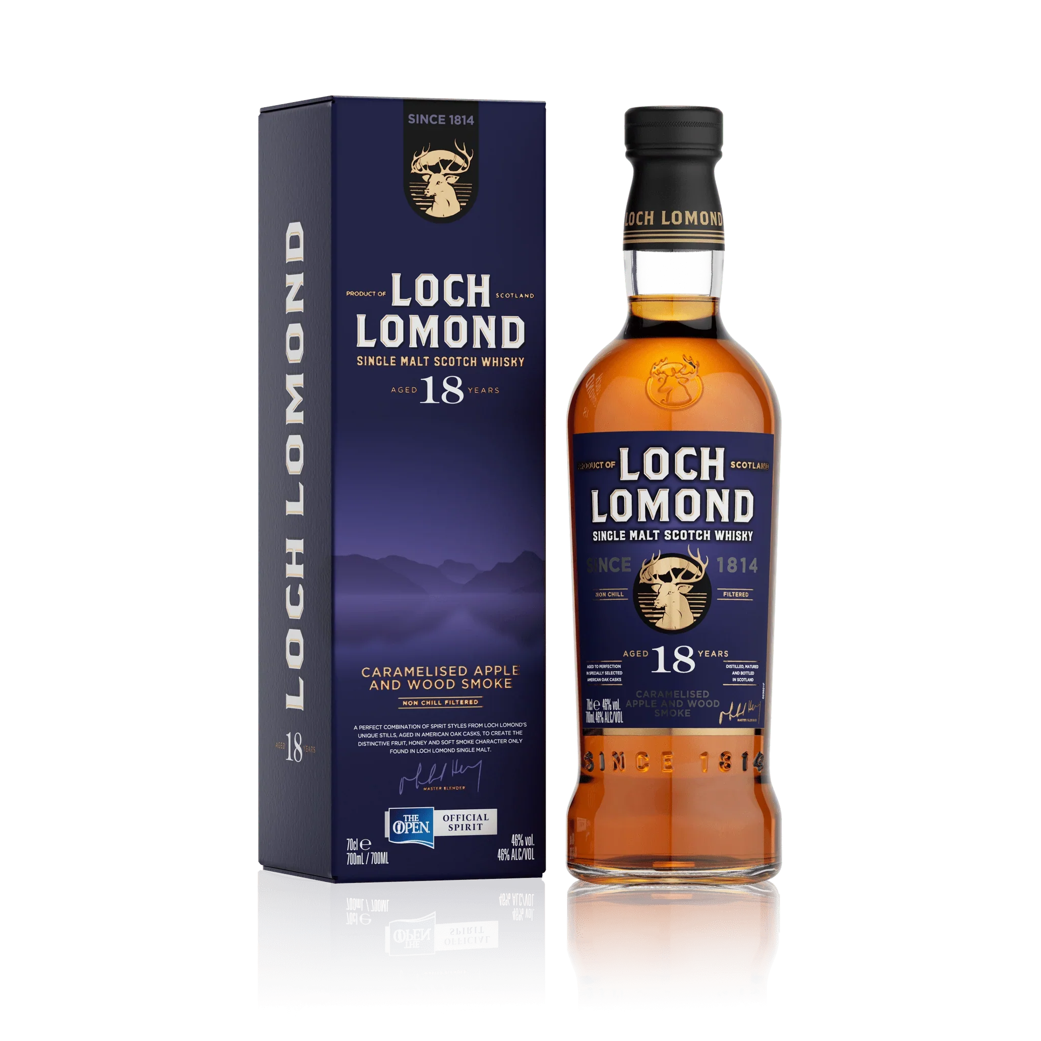 Loch Lomond 18 Year Old Single Malt Whisky 70cl
