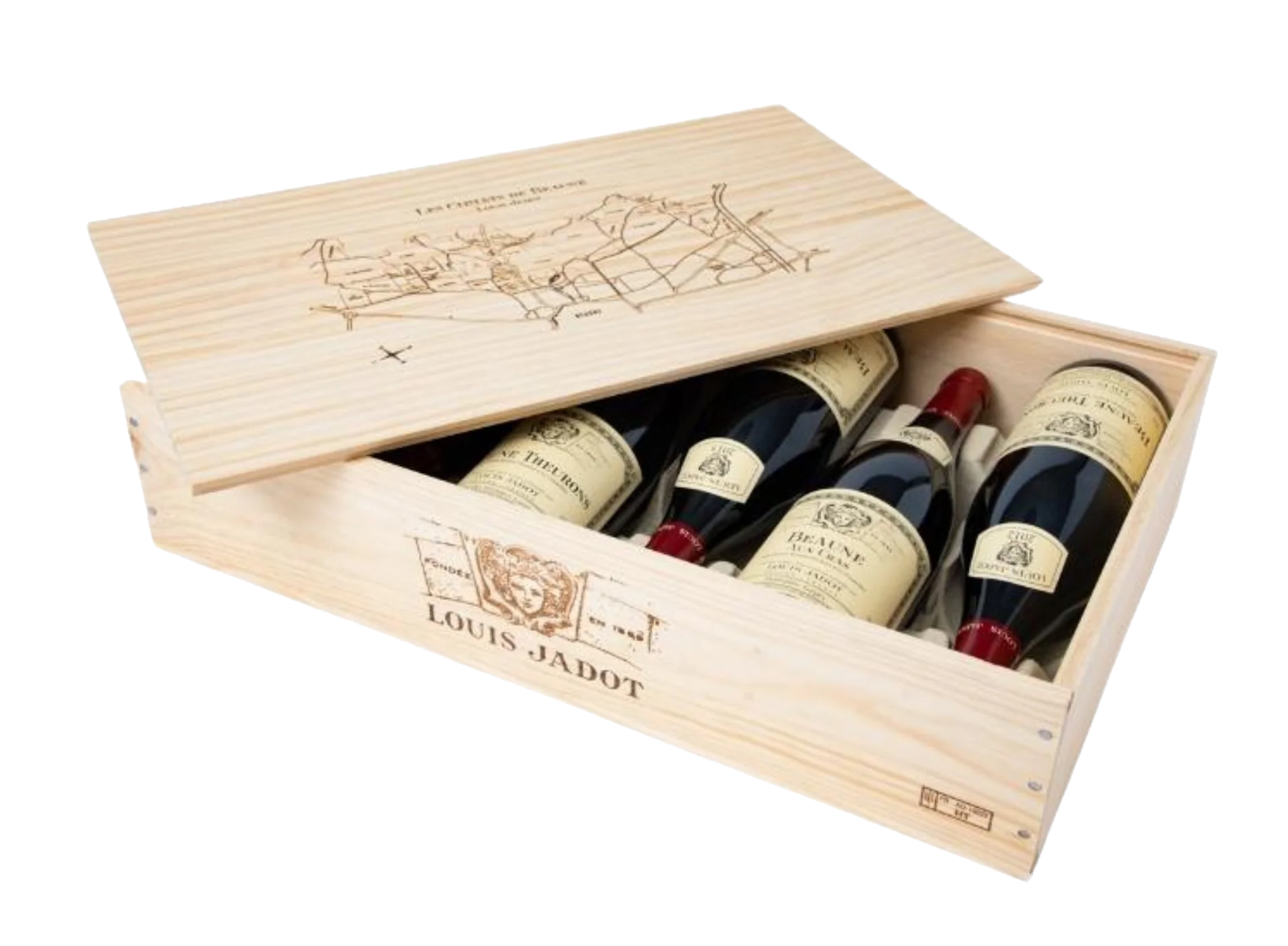 Louis Jadot Beaune Red & White Appellations 6 Bottle In Wood