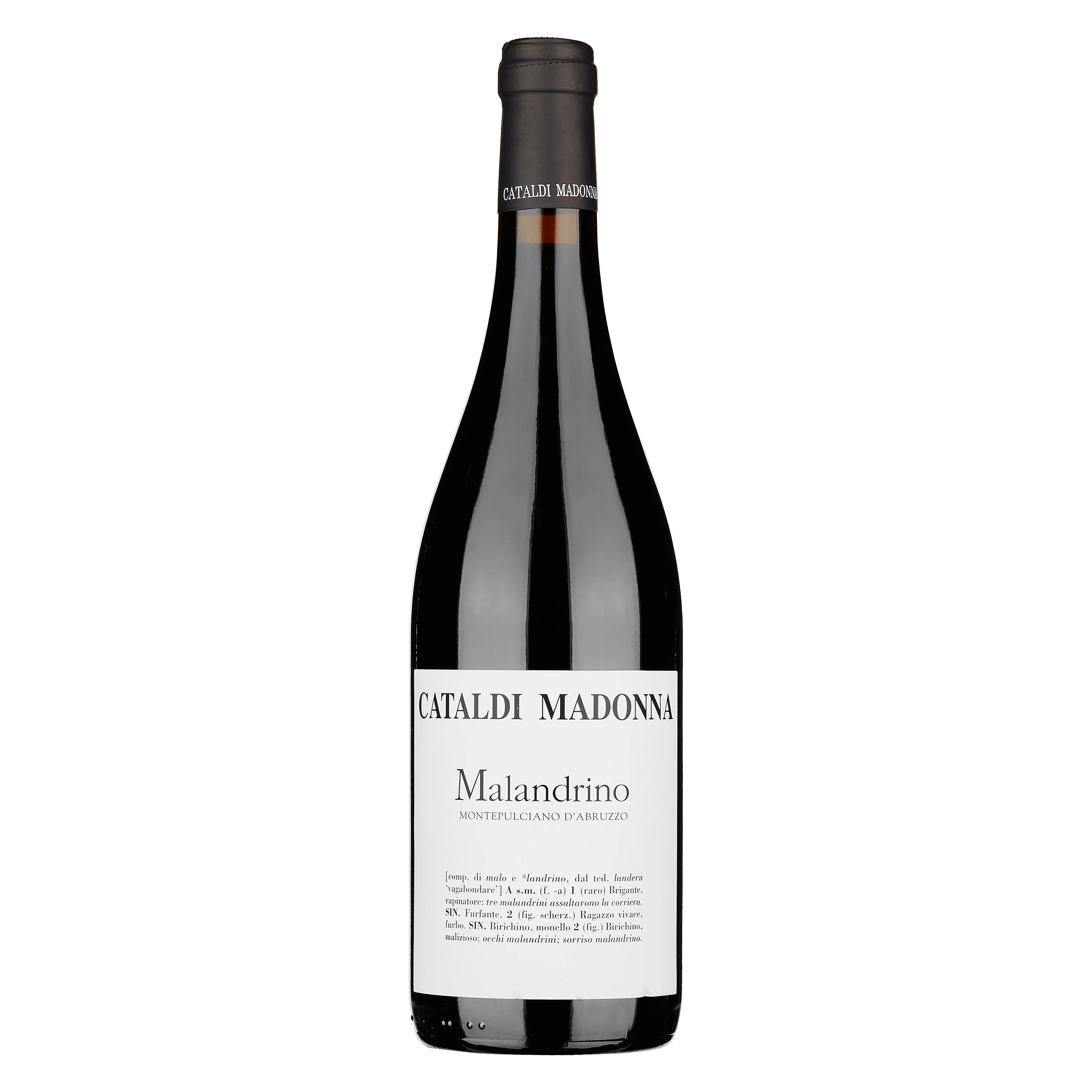 Montepulciano D'Abruzzo "Malandrio" Cataldi Madonna