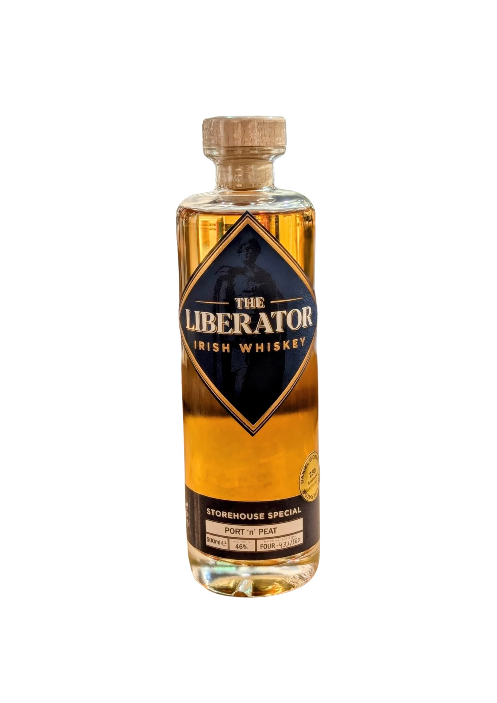The Liberator Irish Whiskey Port 'n' Peat 50cl