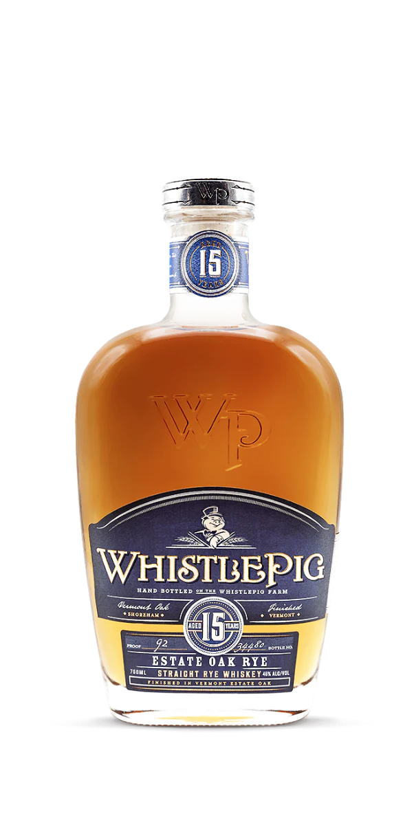 Whistle Pig Estate Oak Rye Aged 15 Years 70cl